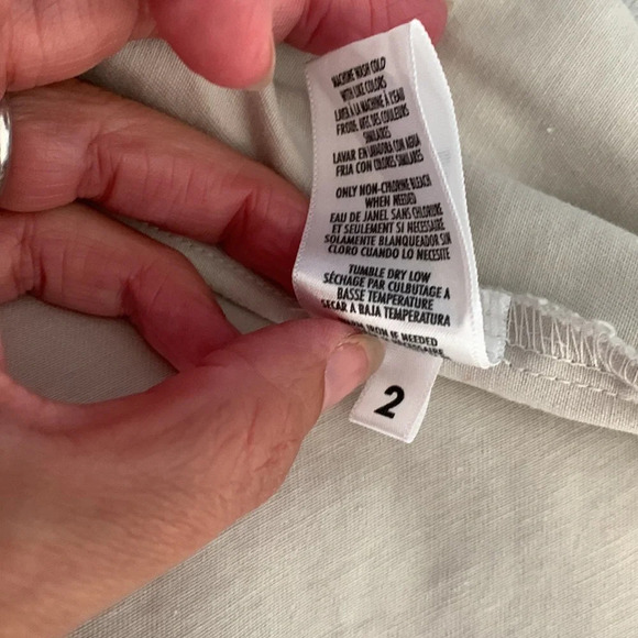 Casual corner annex button down sleeveless khaki dress Y2K size 12 long vest - Picture 8 of 8